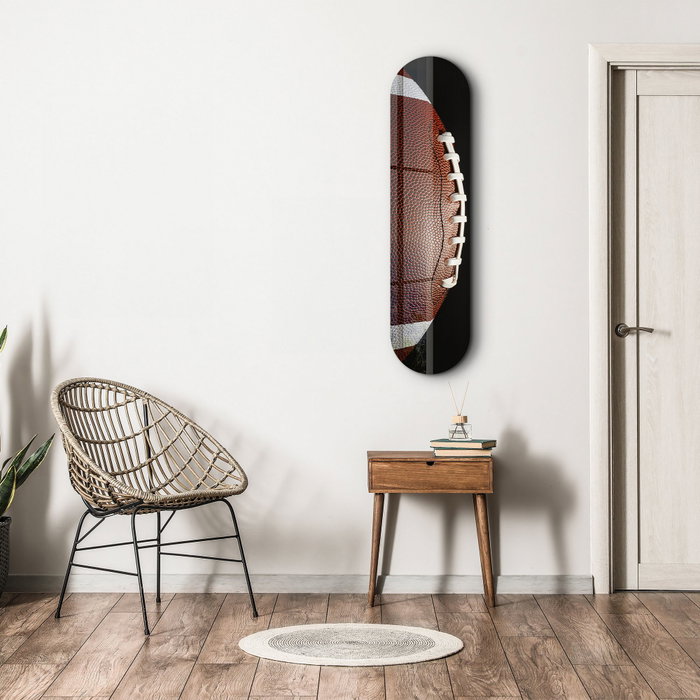 Wallity Pintura Decorativa de Vidrio Templado American Football Wallity Pintura Decorativa de Vidrio Templado American Football